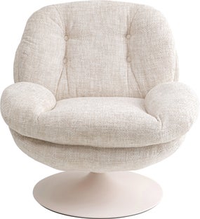 Fotoliu rotativ Cosy Bej – imagine-1.