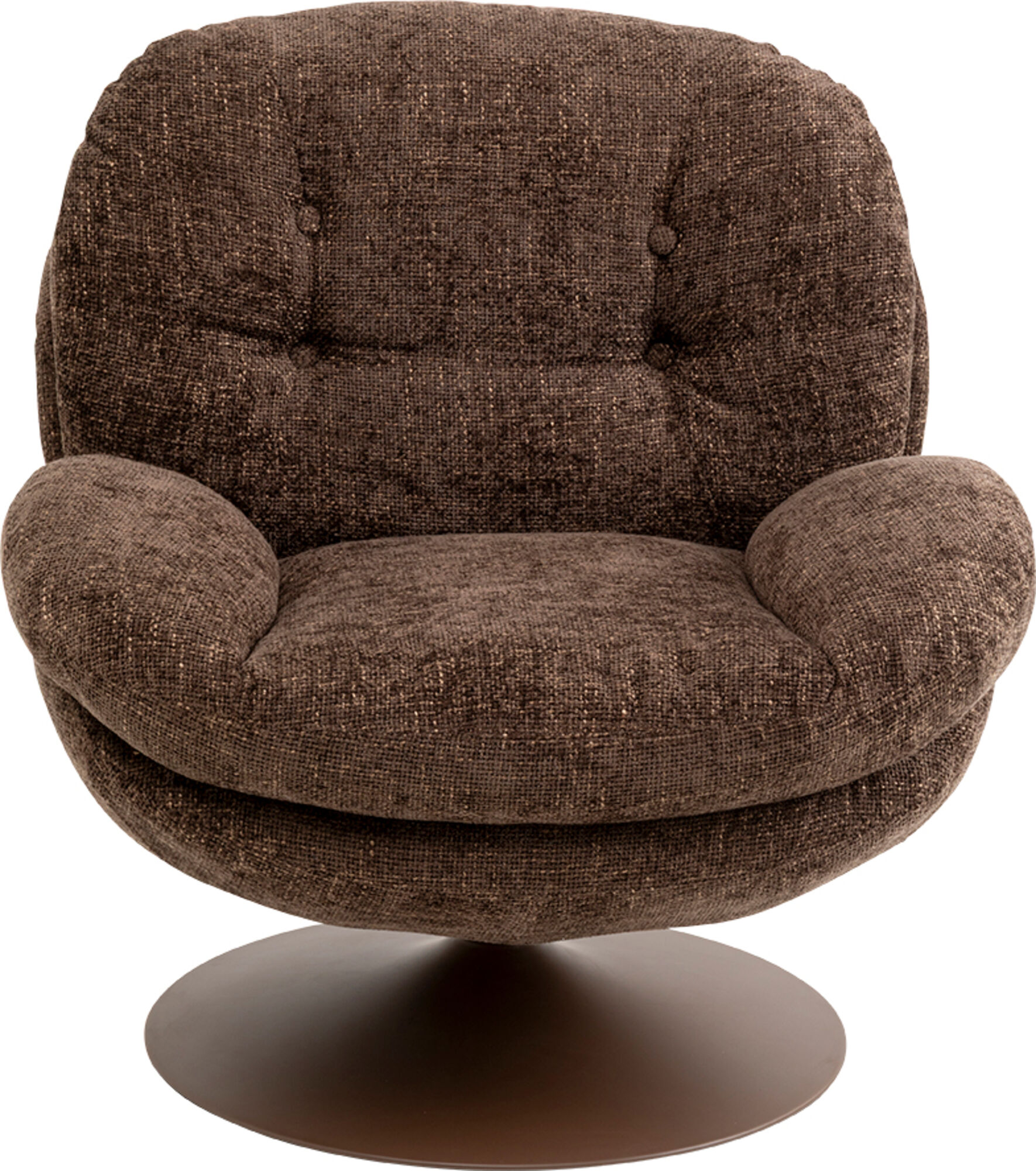 Sillón giratorio Cosy Marrón – Imagen-1.