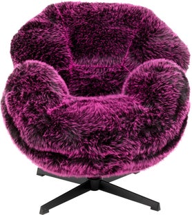 Sillón giratorio Cutie Lila – Imagen-1.