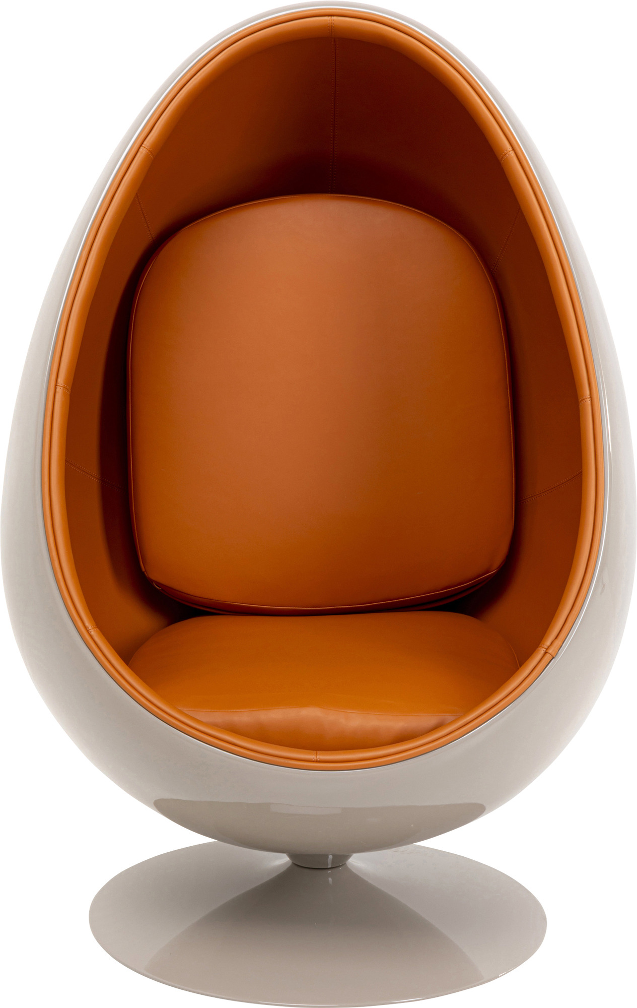 Sillón giratorio Eye Ball Naranja – Imagen-1.
