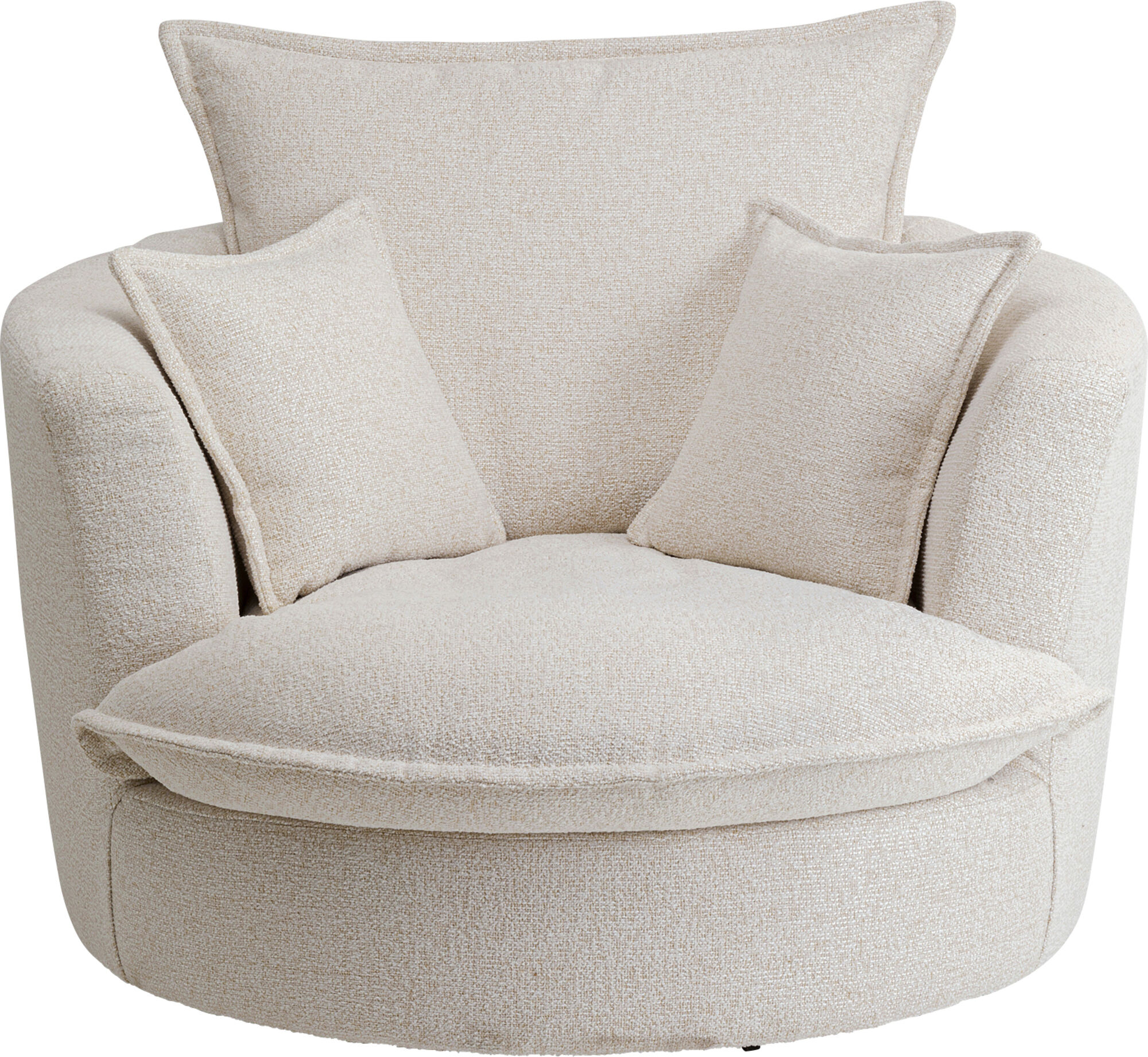 Fotelja sa rotacijom Joy Cream – slika-1.