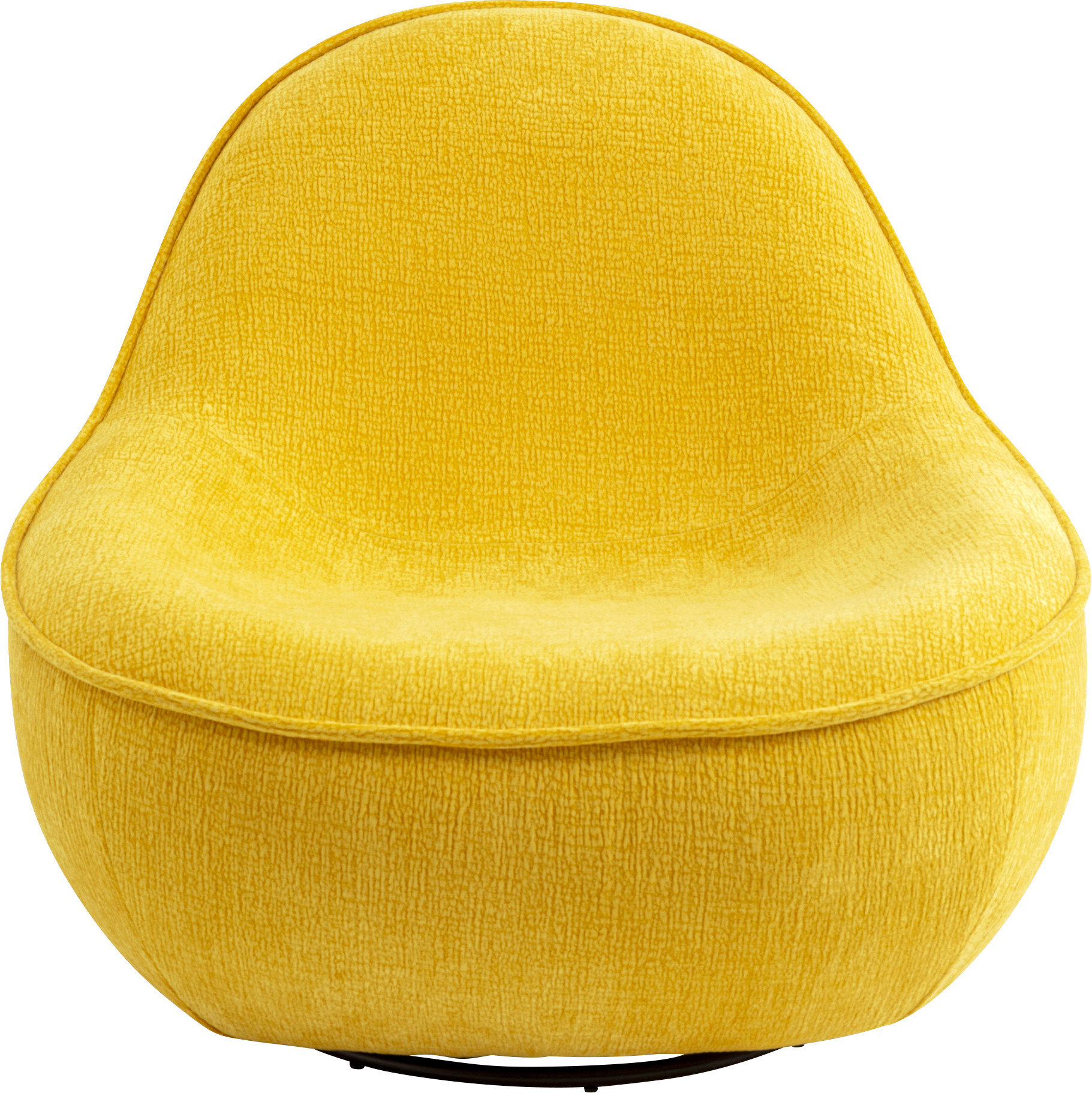 Sillón giratorio Ovo Amarillo 99cm – Imagen-1.