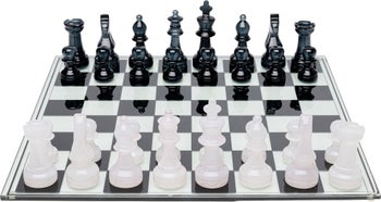 Dekor Sjakk Transparent Chess 60x60cm – bilde-1.