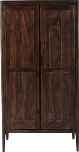 Szafa klasyczna drewniana 100 x 194 cm – obraz-1