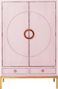 Disk garderobeskab, pink – billede-1.