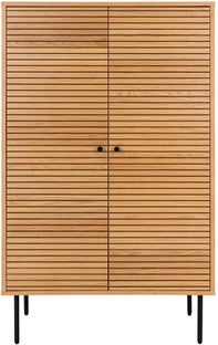 Komoda wysoka Kyoto dąb naturalny 80x130 cm – grafika-1.