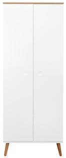 Szafa Dot 79x201 cm biała – obraz-1