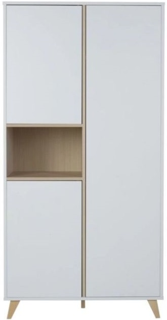 Szafa Loft 96x190 cm biała – obraz-1