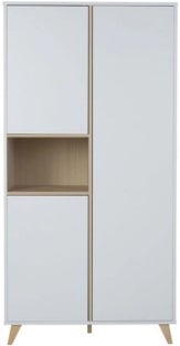 Szafa Loft 96x190 cm biała – obraz-1