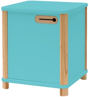Szafka do biurka Ashme 42x48 cm ciemnoturkusowa – obraz-1