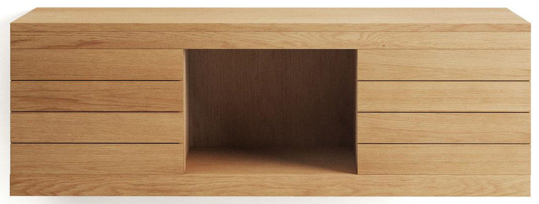 Szafka łazienkowa wisząca 2-drzwiowa drewno tekowe naturalne 120x40 cm – obraz-1