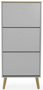 Szafka na buty Dot 58x128 cm szara – obraz-1