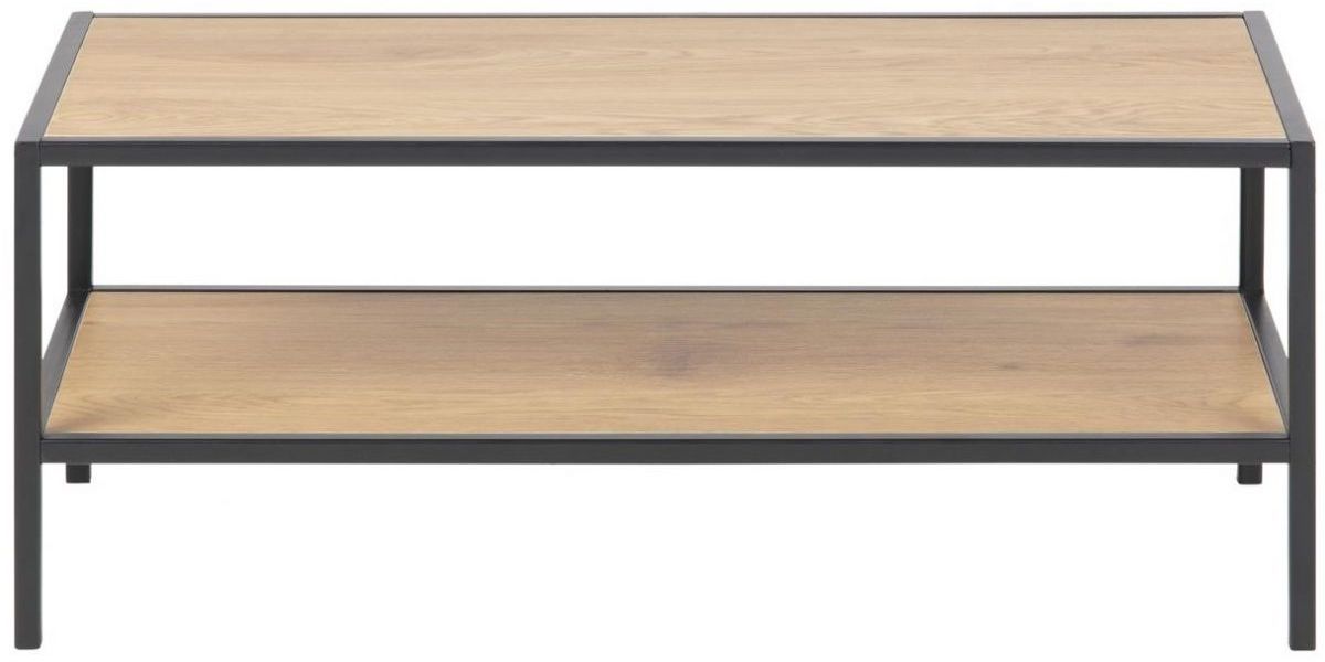 Szafka na buty z 2 półkami czarna drewniana – obraz-1