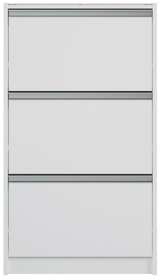 Szafka na buty Skyline 63x111 cm biała – obraz-1