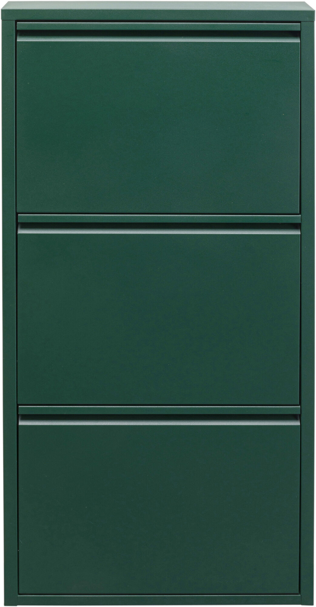 Skoskåp Caruso - Grön, 103x50cm - 3 Lådor – bild-1.