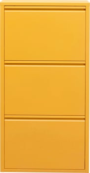 produkt: Skoskåp Caruso - Gul, 103x50cm - 3 Lådor.