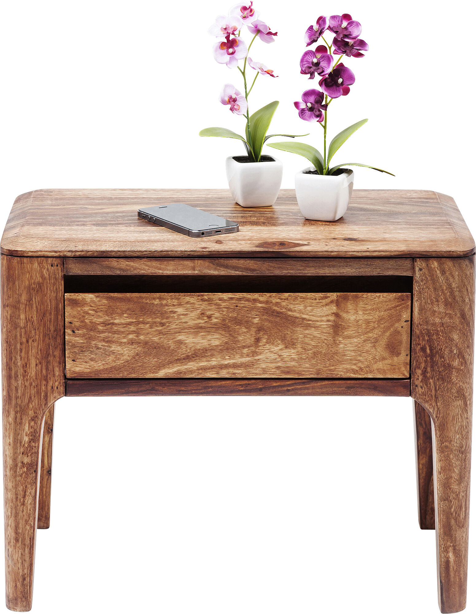 Szafka nocna Brooklyn 50x40 cm drewniana – obraz-1