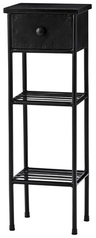 Szafka nocna Depot 30x80 cm czarna – obraz-1