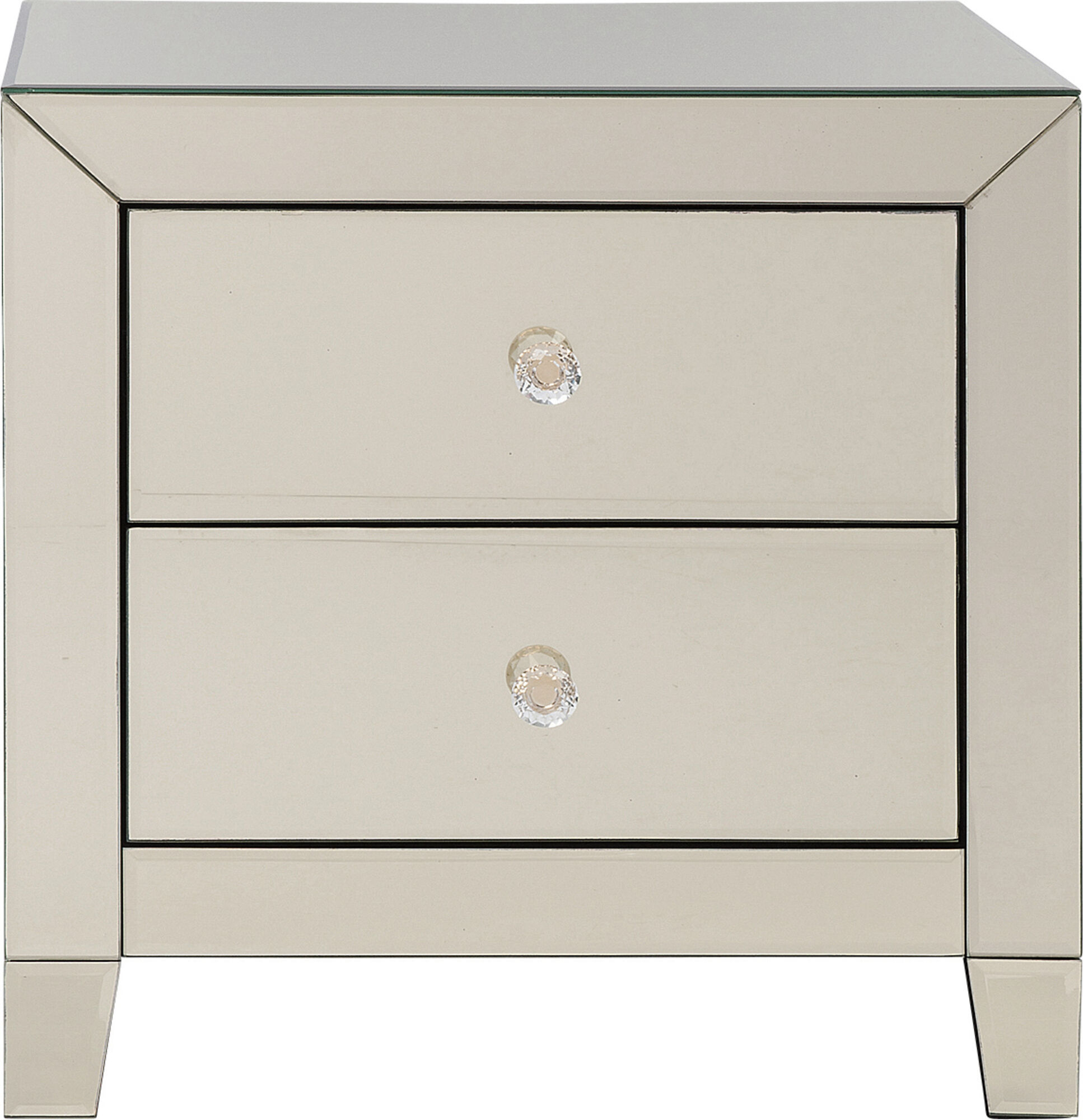 Luxury Pearl pieni lipasto, yöpöytä, 2 laatikkoa – kuva-1.