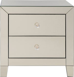 Нощно шкафче Luxury Champagne 2 Drawers – изображение-1.