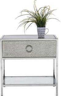 Szafka nocna Moonscape 60x60 cm srebrna – grafika-1.