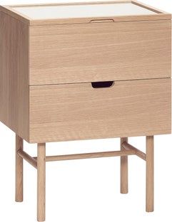 Szafka nocna Visual 50x70 cm naturalna – obraz-1