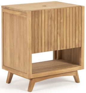 Szafka pod umywalkę drewniana 70x50 cm – obraz-1