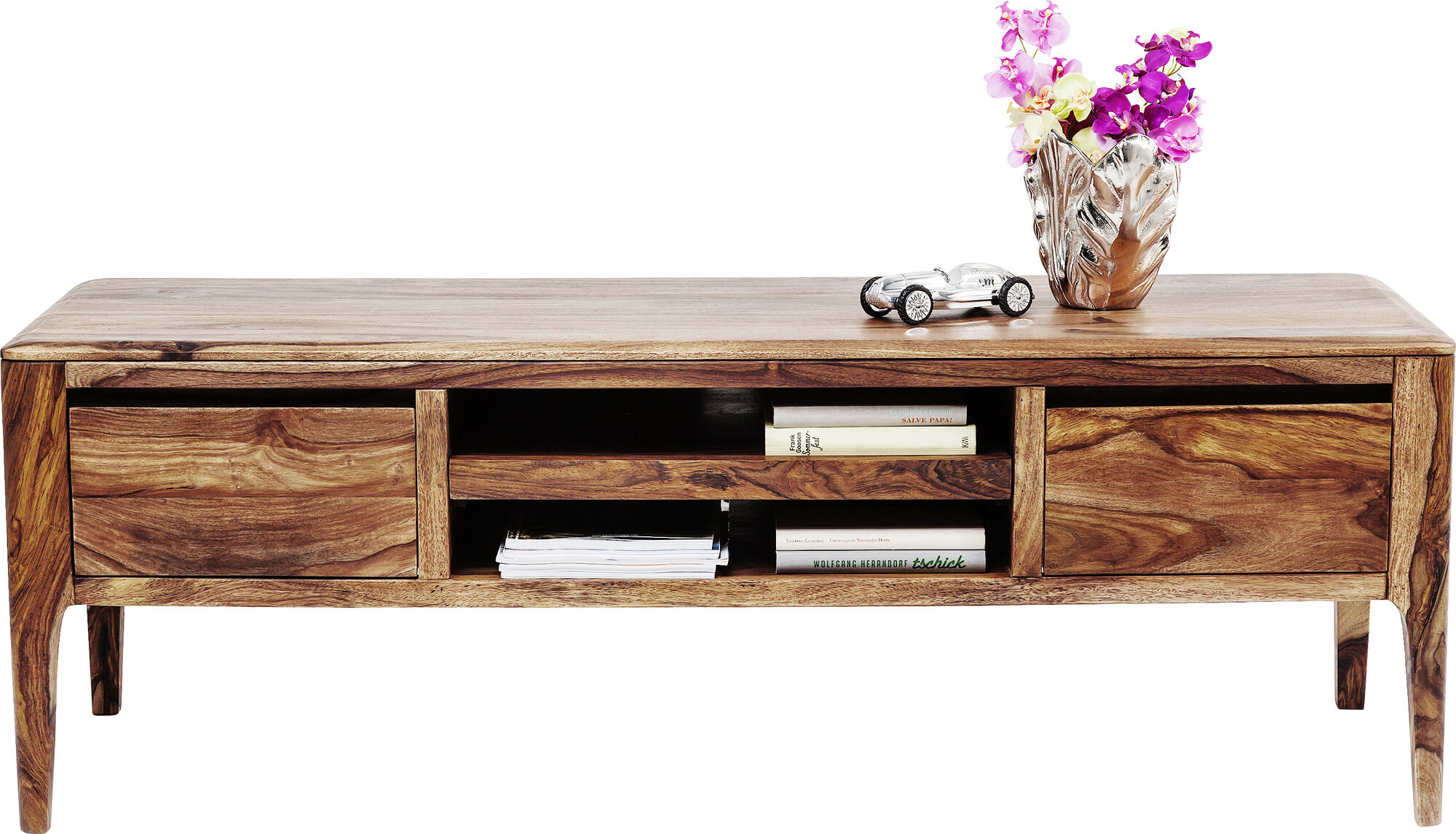 TV-Bänk Brooklyn - Massivt Trä, 50x145cm – bild-1.