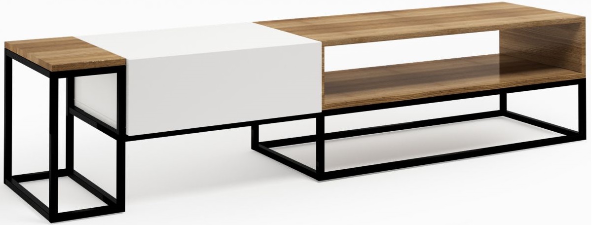 Szafka RTV Connect Troisie 180x40 cm – obraz-1