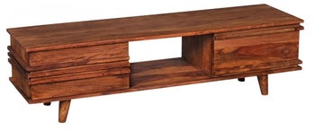 Szafka RTV Kada 145x41 cm drewniana – obraz-1