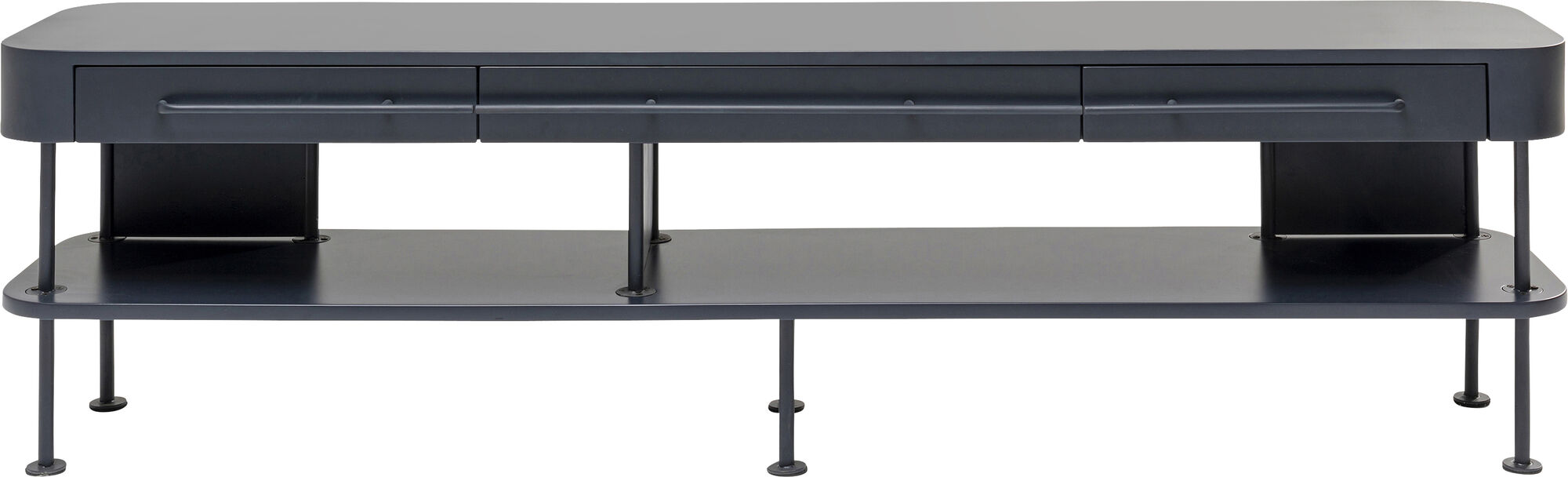 Tv-Bänk Montieri Grafitgrå, 46x160cm – bild-1.