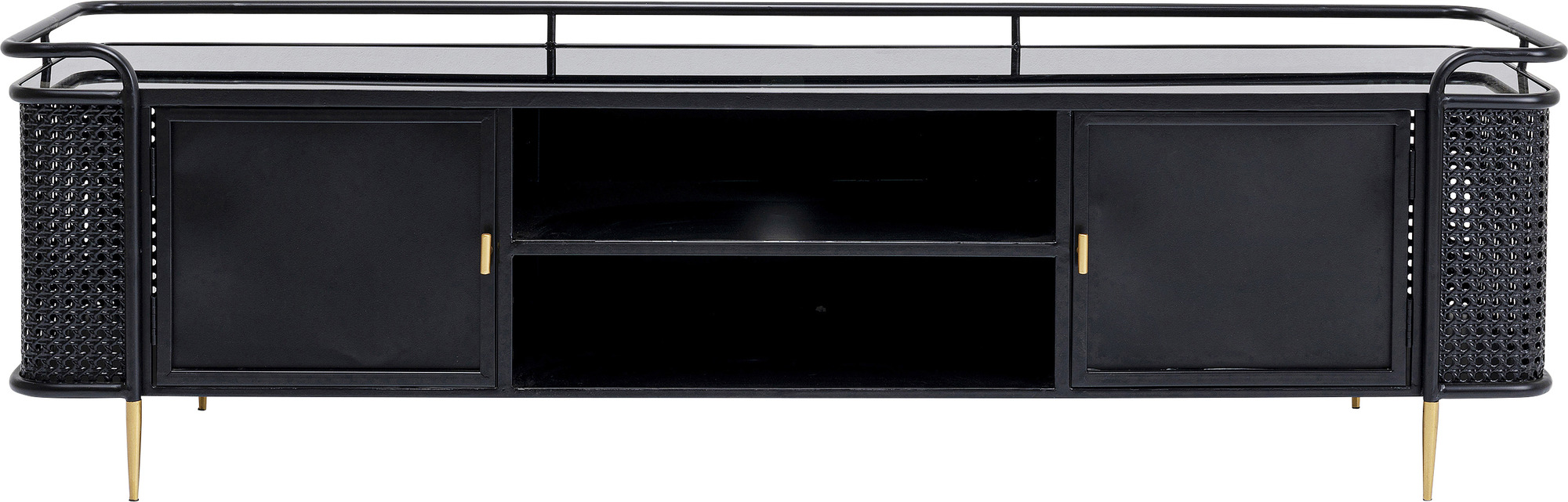 Mueble bajo Fence 160x48cm – Imagen-1.