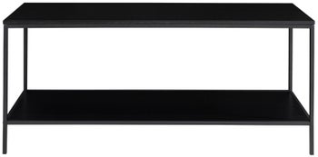 Szafka RTV metalowa czarna 100x45 cm – grafika-1.