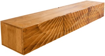 Szafka RTV wisząca z drewna mango w stylu nowoczesnym – grafika-1.