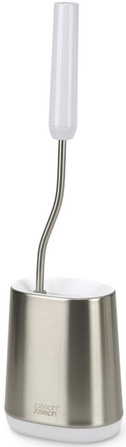 Szczotka toaletowa ze schowkiem Flex Lite srebrna – obraz-1