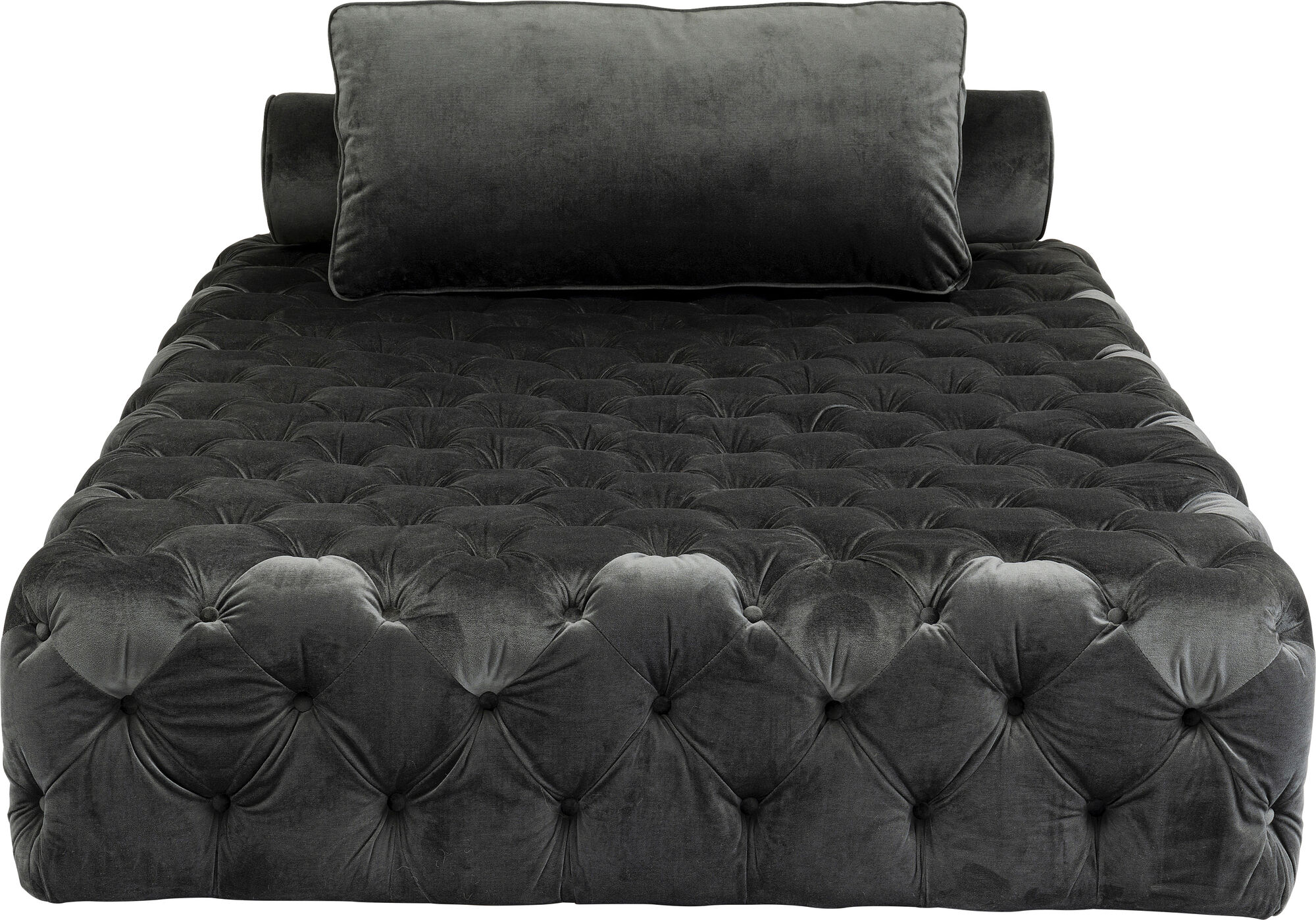 Sezlong catifea Bottone Gri – imagine-1.