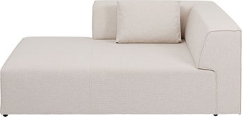 Modul stânga Infinity Ottomane 182x118 cm crem – imagine-1.