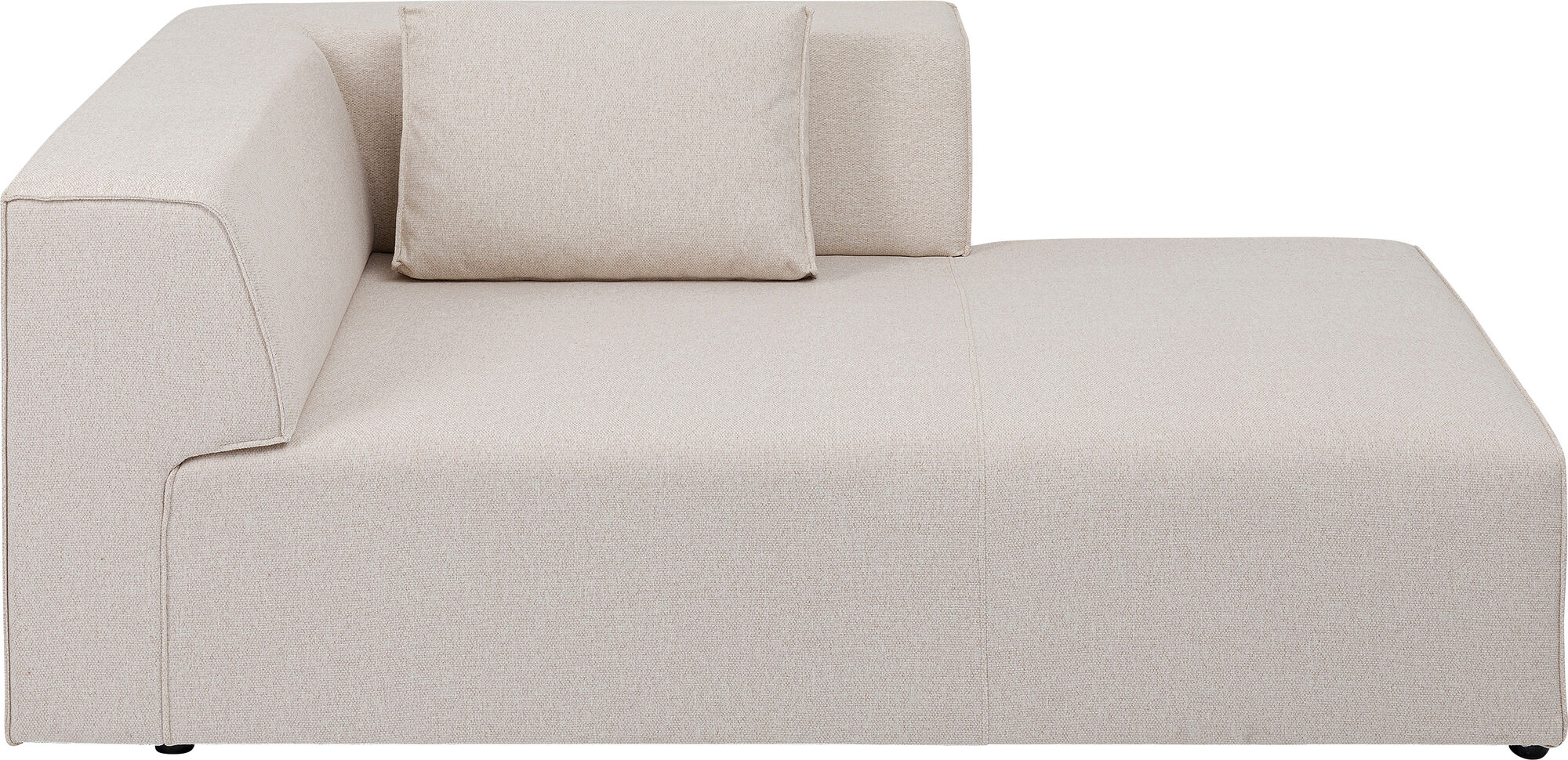 Infinity Ottomane moduuli - kermanvärinen, oikea 182cm – kuva-1.