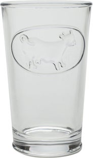 Szklanka do drinków Cow Ø8x12 cm transparentna – obraz-1