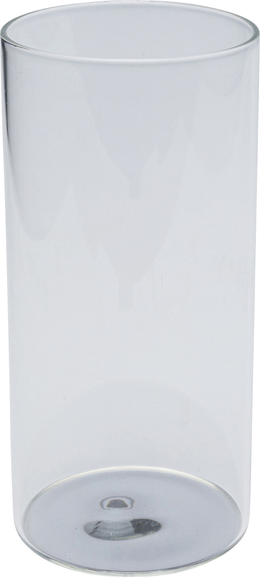 Szklanka Electra 520 ml transparentna - spód srebrny – grafika-1.