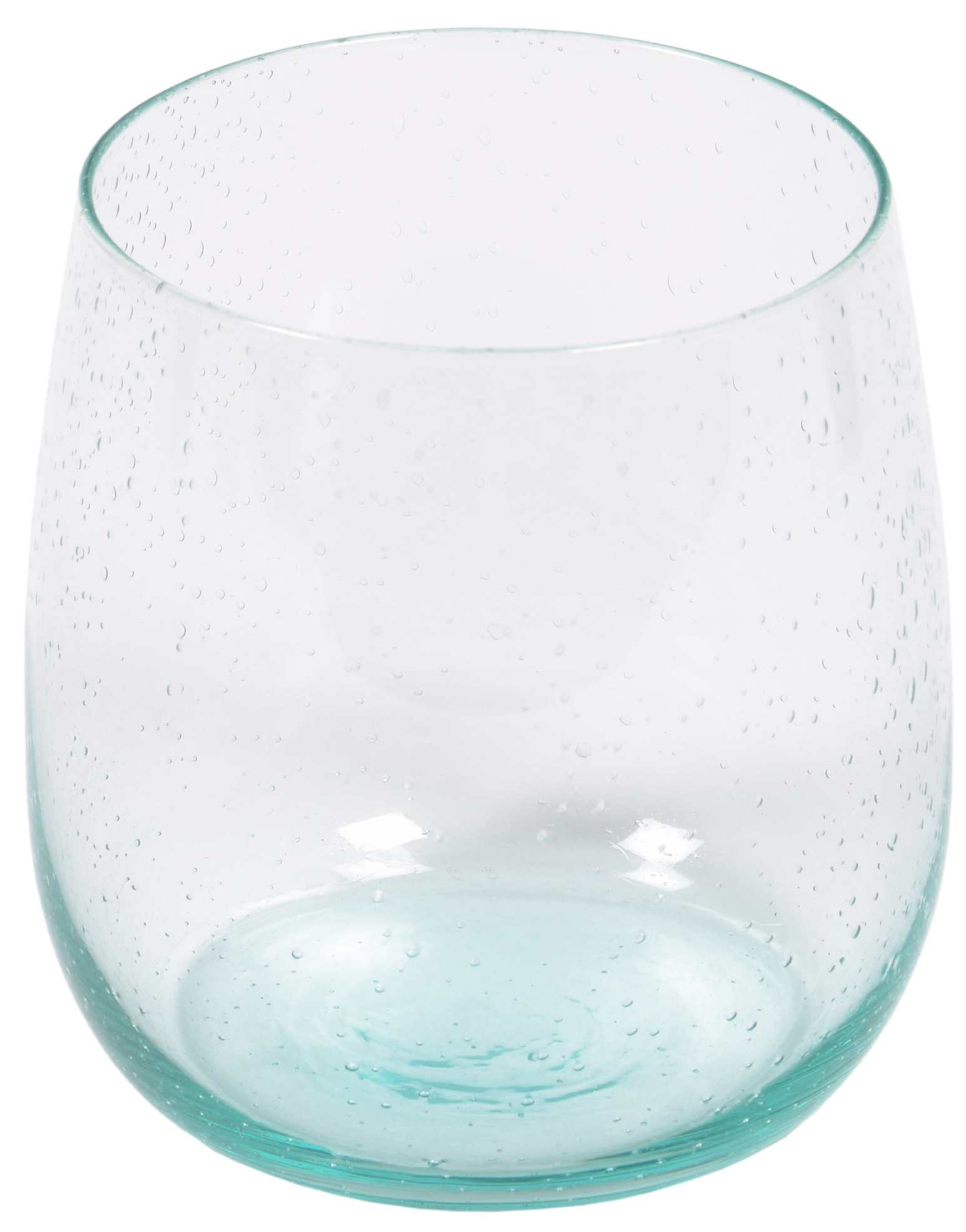 Szklanka 200 ml transparentna różowa – obraz-1