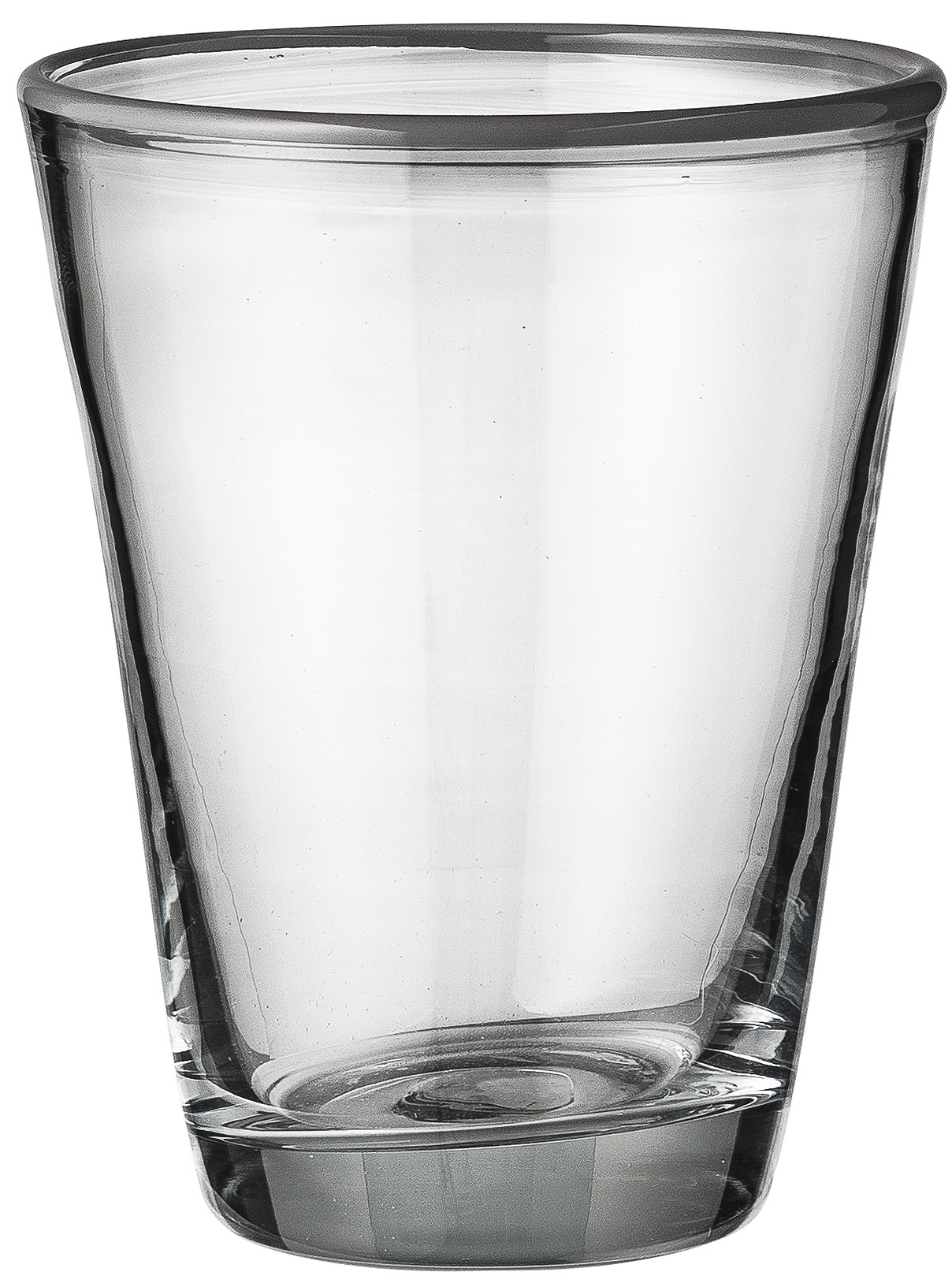 Szklanka Hoop 9x11 cm szara  – obraz-1