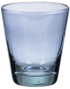 Szklanka Kusintha 300 ml transparentna niebieska – obraz-1