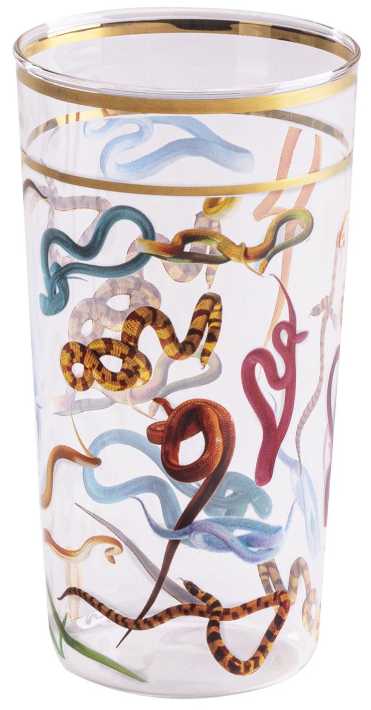 Szklanka Snakes Ø7x13 cm – obraz-1