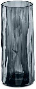 Szklanka wysoka Club No. 3 Superglas 250 ml antracytowa transparentna – obraz-1