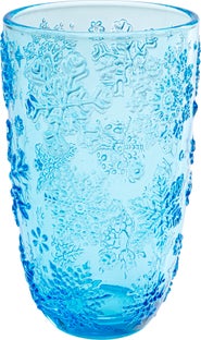 Stiklinė Ice Flowers Blue – paveikslėlis-1.