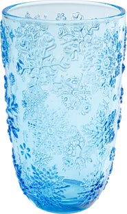 Szklanka z niebieskiego szkła 400 ml – obraz-1