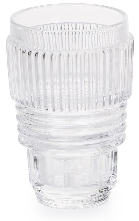 Szklanki Machine Large (3-set) Ø9x13 cm transparentne – obraz-1
