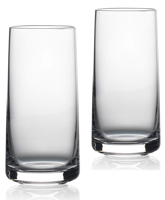Szklanki 410 ml (2-set) transparentne – obraz-1