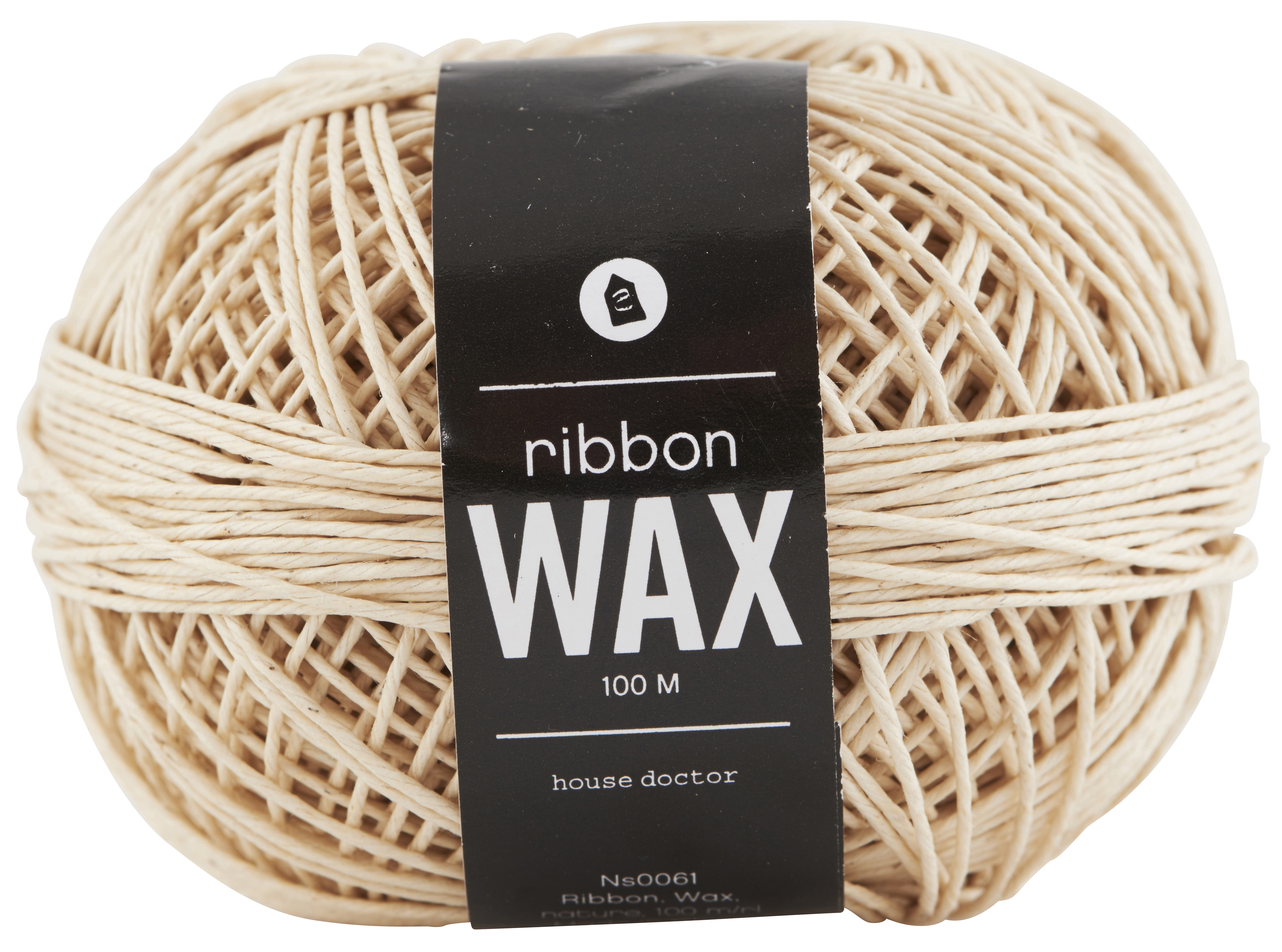 Sznurek jutowy do pakowania prezentów Wax 100 m naturalny – obraz-1